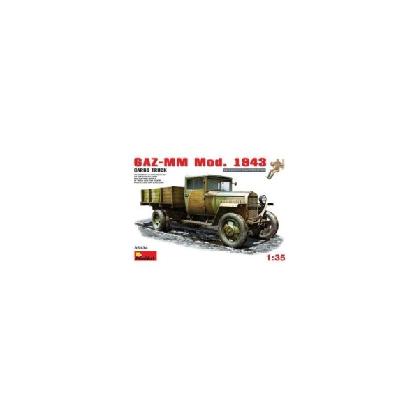Maquette GAZ-MM Mod. 1943 - Echelle 1/35 - Miniart - Photo n°1