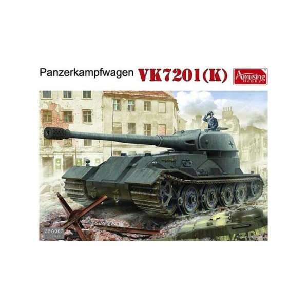 Maquette Panzerkampfwagen VK7201(K) - Echelle 1/35 - Amusing Hobby - Photo n°1
