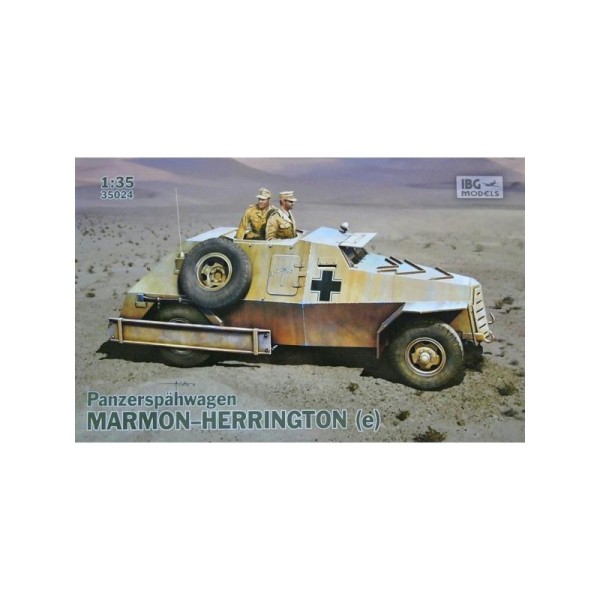 Maquette Panzerspähwagen Marmon-Herrington (e) - Echelle 1/35 - IBG Models - Photo n°1