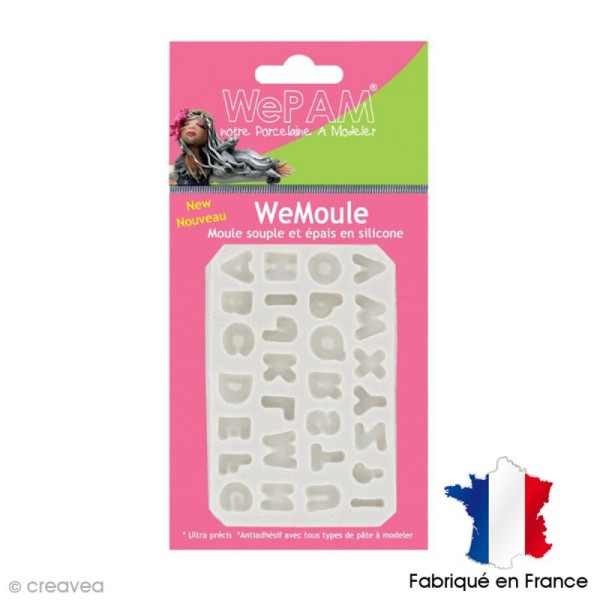 Moule silicone WePAM Alphabet - Photo n°1