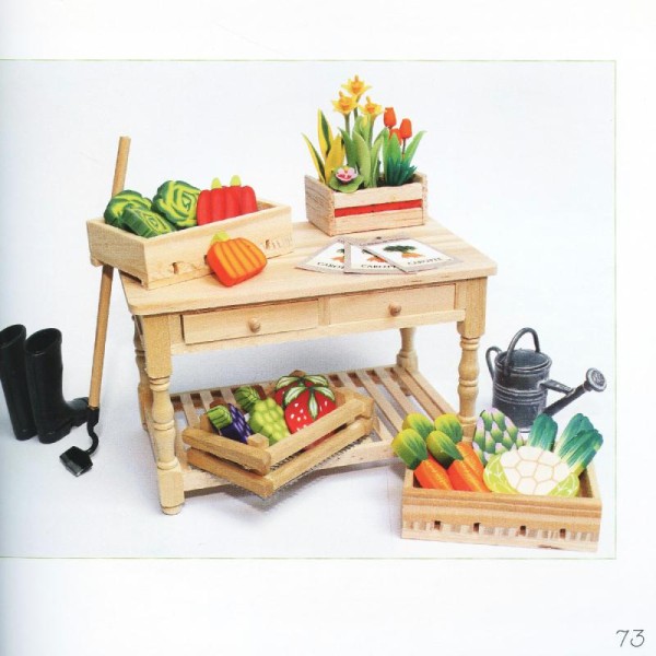 Livre Fruits et légumes en pâte polymère - Nolwenn Le Grand - Photo n°4