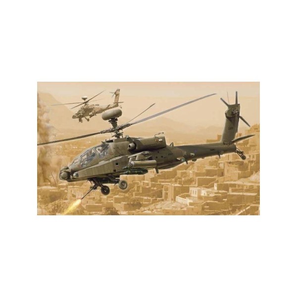 Maquette Hélicoptère 2748 AH-64D Longbow Apache - Echelle 1/48 - Italeri - Photo n°1
