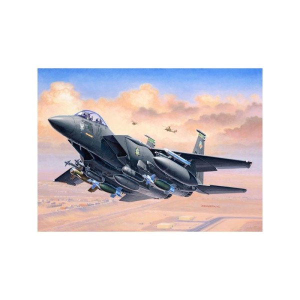 Maquette F-15E Strike Eagle avec Bombes - Echelle 1/144 - Revell - Photo n°1