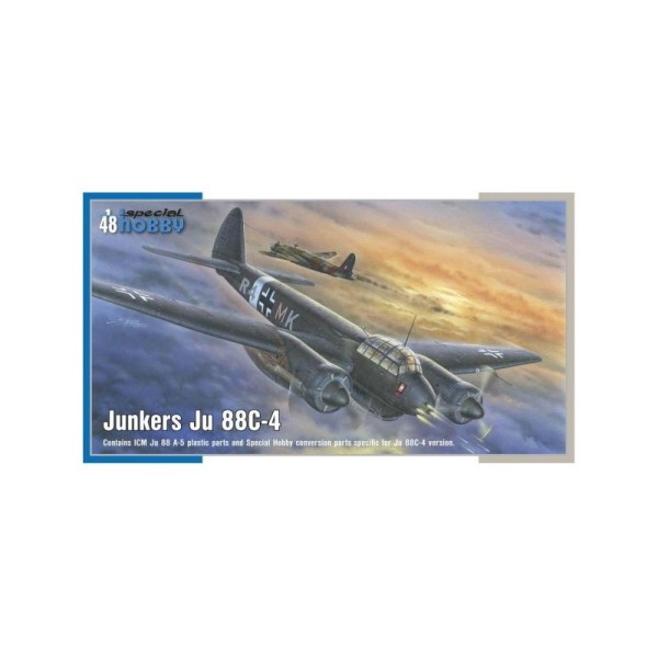 Maquette Junkers Ju 88C-4 Night Intruder - Echelle 1/48 - Special Hobby - Photo n°1