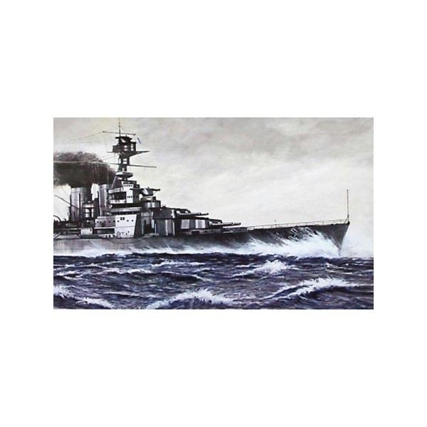 Maquette HMS Hood Battlecruiser - Echelle 1/720 - Italeri - Photo n°1