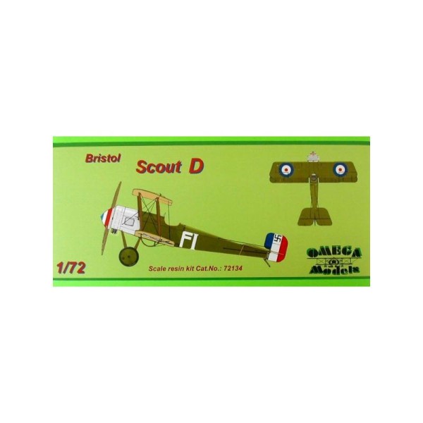 Maquette Bristol Scout D (late) - Echelle 1/72 - A Model - Photo n°1