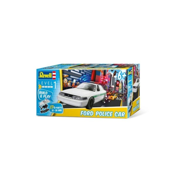 Maquette Ford Police Car - Build and Play - Echelle 1/125 - Revell - Photo n°1