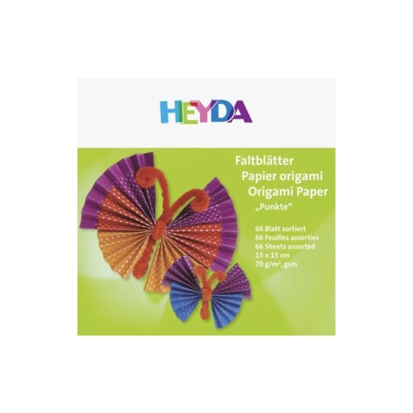 Papier pour origami - Pois - 150x150 - Photo n°1