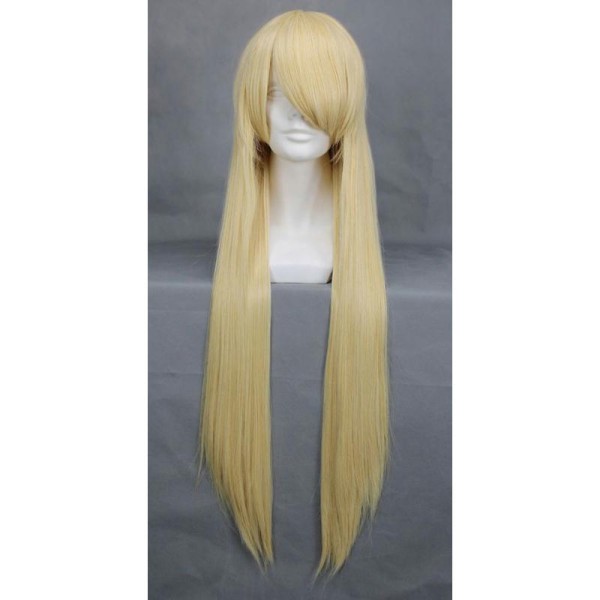 Perruque longue blonde 80cm, cosplay loveless agatsuma soubi - Photo n°1