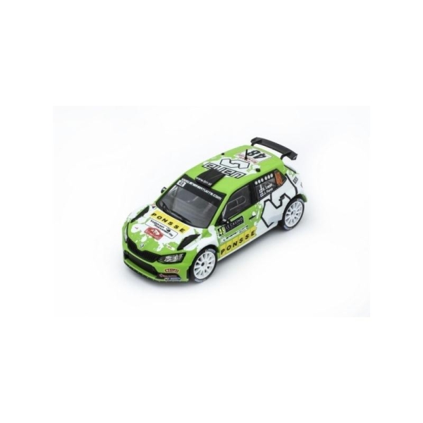 Miniature Skoda Fabia R5 WRC2 48 Lappi/Ferm Rallye de Monte Carlo 2016 - Echelle 1/43 - Ixo - Photo n°1