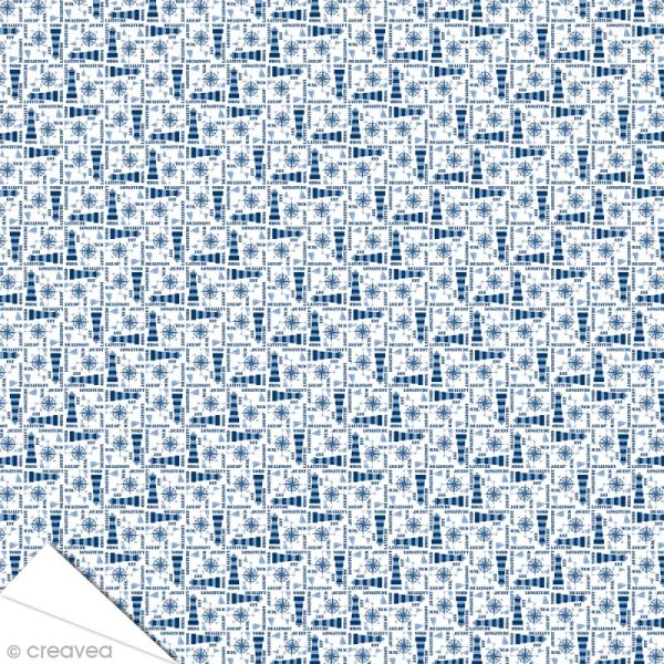 Papier Artepatch Long Island - Phares - 40 x 50 cm - Photo n°1