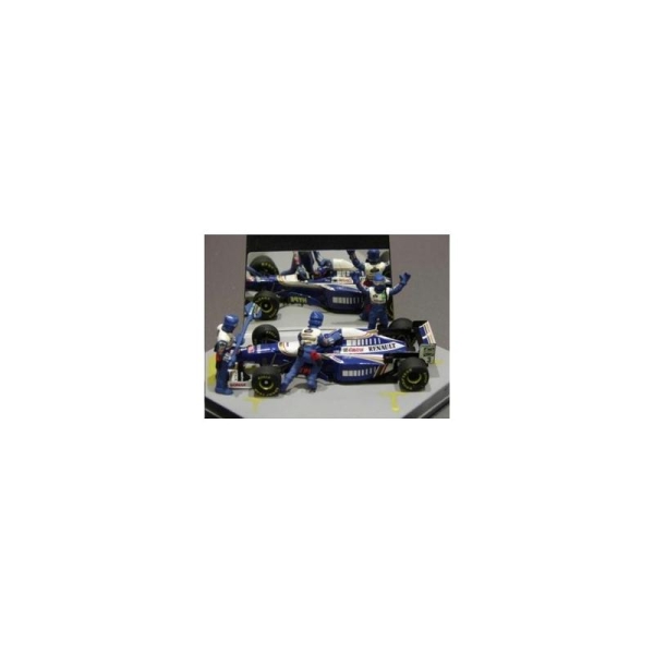 Miniature Diorama Jacques Villeneuve Champ. du Monde F1 1997 - Echelle 1/43 - Asgard - Photo n°1