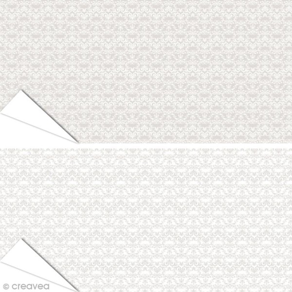 Papier Artepatch Charme - Volutes - 40 x 50 cm - Photo n°1