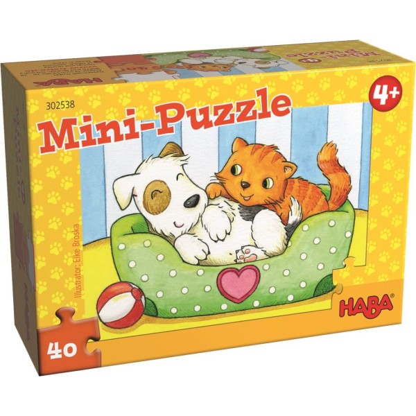 Mini puzzle animaux domestiques - Photo n°1