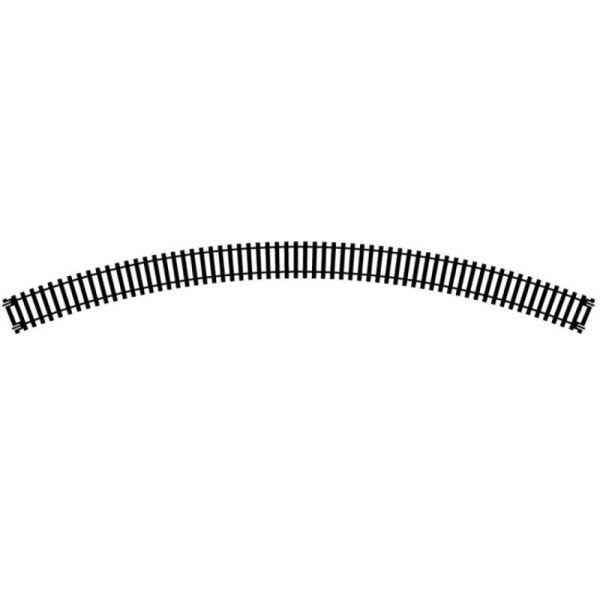 Rail courbe double R4, 572mm & 45°  - Echelle HO - Hornby R8262 - Photo n°1