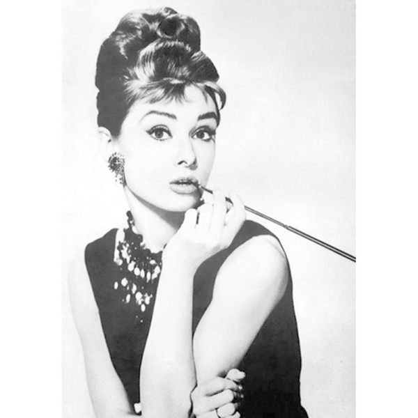 Broderie diamant kit- Audrey Hepburn WD132- 20*30 cm - Photo n°1