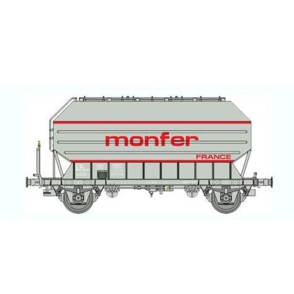 Wagon Céréalier FRANGECO B Ep,IV«MONFER»  - Echelle HO - REE Modeles WB-326 - Photo n°1