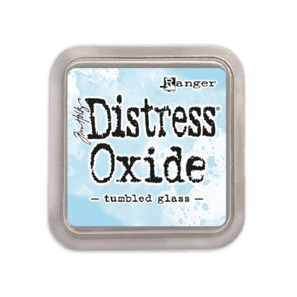 Encreur Distress Oxide Tumbled glass de Ranger - 7,5 x 7,5 cm - Photo n°1