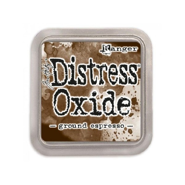 Encreur Distress Oxide Ground espresso de Ranger - 7,5 x 7,5 cm - Photo n°1