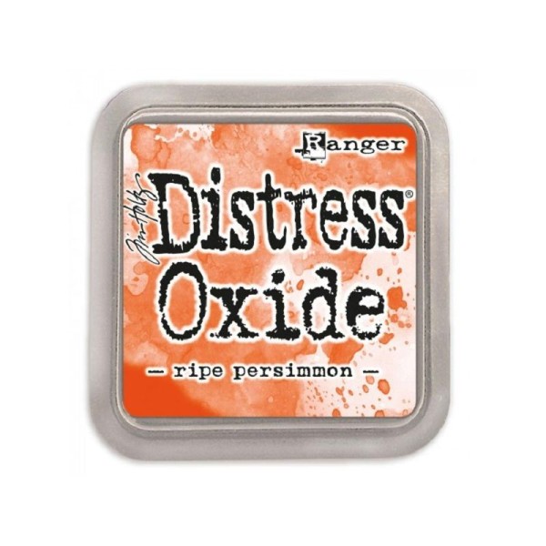 Encreur Distress Oxide  Ripe persimmon de Ranger - 7,5 x 7,5 cm - Photo n°1