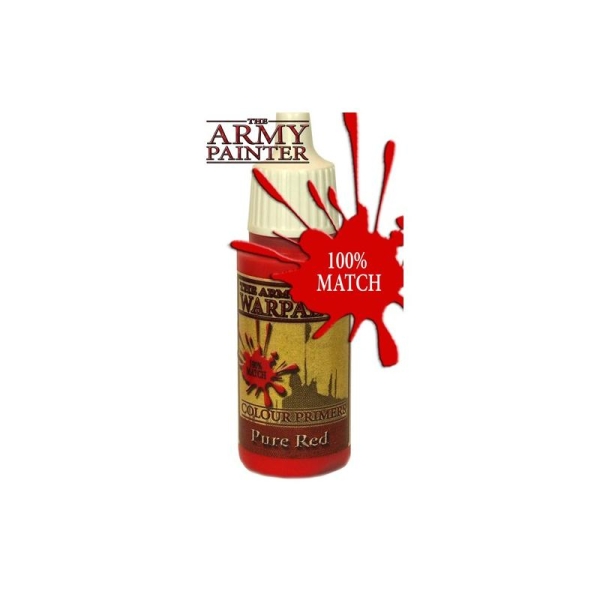 Army Warpaints, Pure Red peinture acrylique Pot 18 ml - Army Painter - Photo n°1