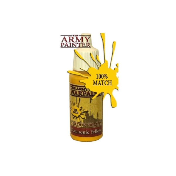Army Warpaints, Daemonic Yellow peinture acrylique Pot 18 ml - Army Painter - Photo n°1