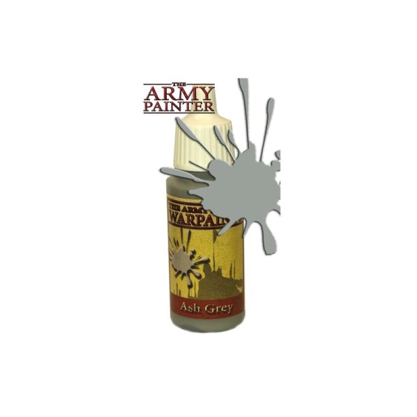 Army Warpaints, Ash Grey peinture acrylique Pot 18 ml - Army Painter - Photo n°1