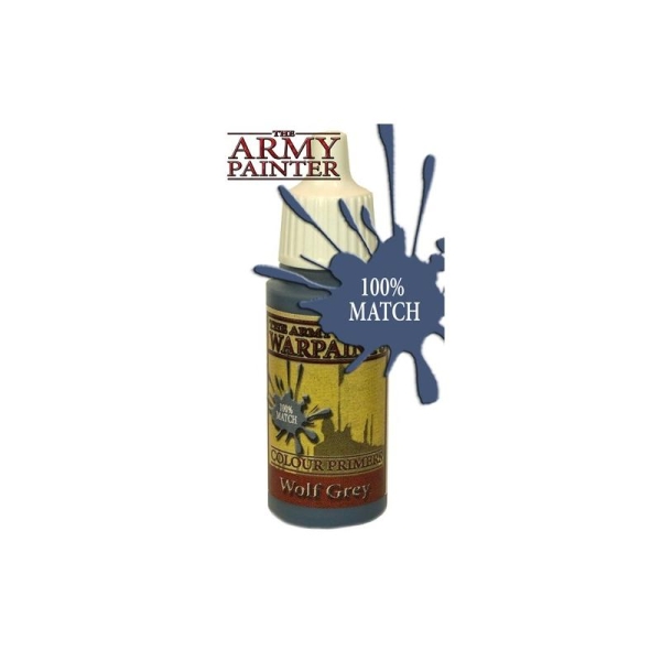 Army Warpaints, Wolf Grey peinture acrylique Pot 18 ml - Army Painter - Photo n°1