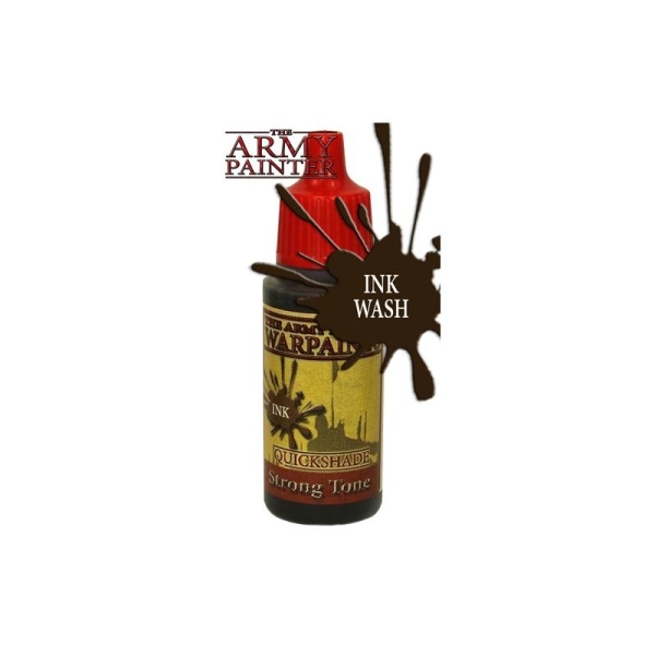 Army Warpaints, Strong Tone Ink pigment acrylique Pot 18 ml - Army Painter - Photo n°1