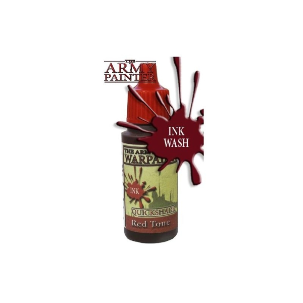 Army Warpaints, Red Tone Ink pigment acrylique Pot 18 ml - Army Painter - Photo n°1