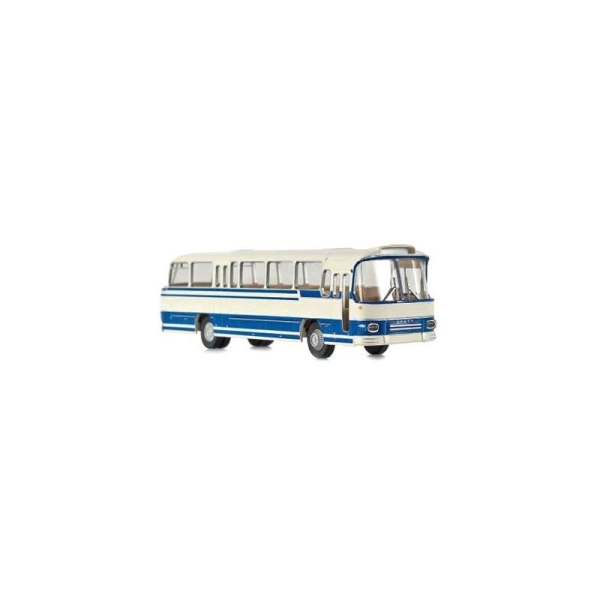 Miniature Magirus bus Saturn Blanc/bleu - Echelle HO - Photo n°1
