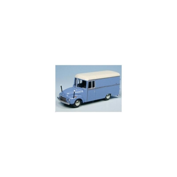 Miniature Opel Blitz 1,75t fourgon bleu/blanc - Echelle HO - BUB - Photo n°1