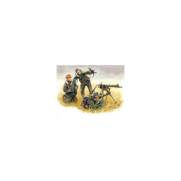 Figurines maquette Equipage de mitrailleuse, 2ème GM Kurland 1944 - Echelle 1/35 - Photo n°1