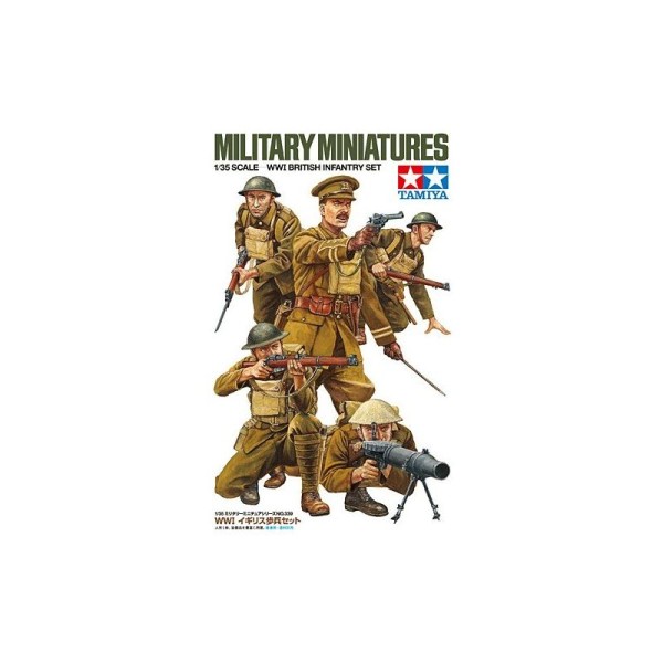 Figurine militaire WWI British Infantry Set - Echelle 1/35 - Photo n°1