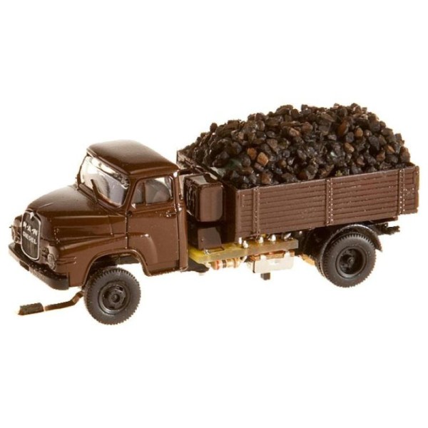 Camion de charbon Man 635 pour Car System (Brekina)  - Echelle HO - Photo n°1