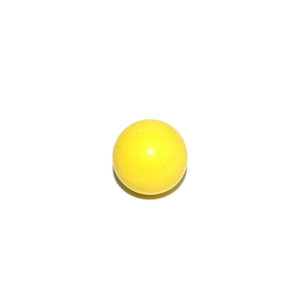 Boule musicale jaune 16 mm pour bola de grossesse - Photo n°1
