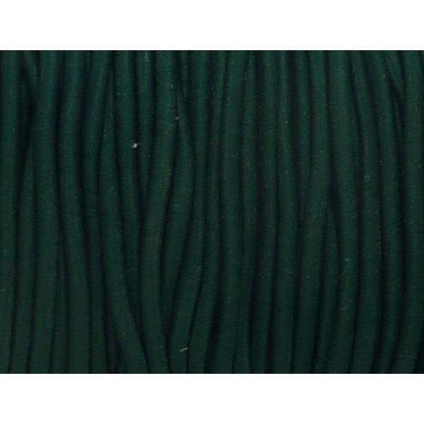 1m Fil Élastique 2mm De Couleur Vert Kaki - Photo n°2