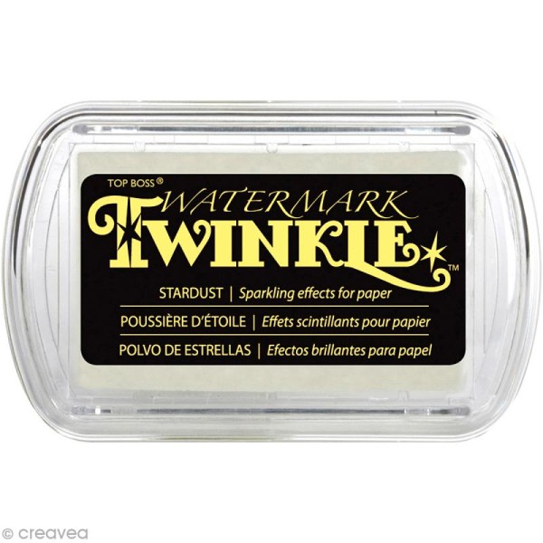 Encreur Watermark Twinkie Doré Poussière d'étoile - Photo n°1