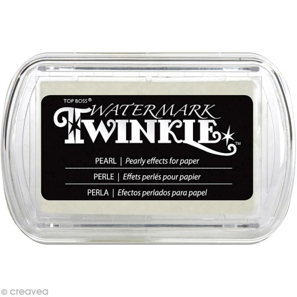 Encreur Watermark Twinkie Blanc Perle - Photo n°1