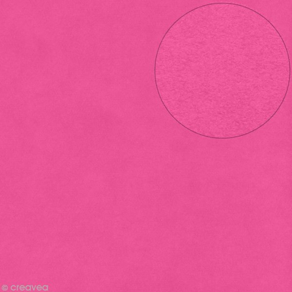 Papier Bazzill 30 x 30 cm - Lisse - Smoothies Watermelon (Rose) - Photo n°1