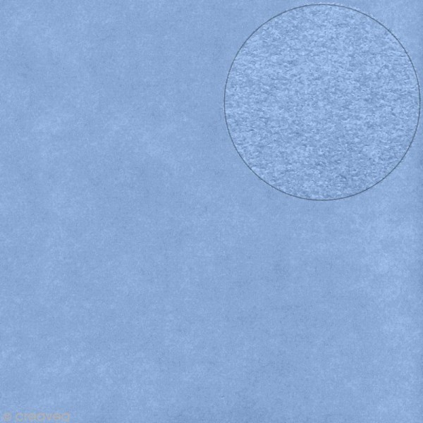 Papier Bazzill 30 x 30 cm - Lisse - Smoothies Wildberry pie (Bleu ciel) - Photo n°1