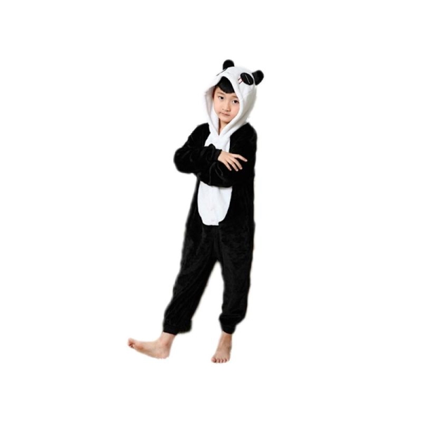Pyjama Kigurumi Panda Enfant Mixte Déguisement Cosplay Taille L 5/7 ans - Photo n°1