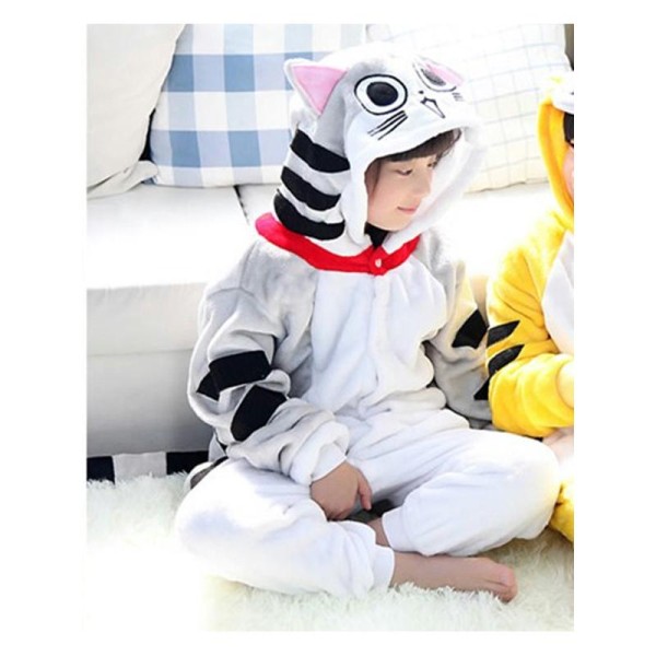 Pyjama Kigurumi Chat Chi Kawaii Japonais Chaud Enfant Mixte L 5/7 ans - Photo n°1