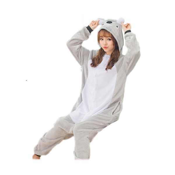 Pyjama Kigurumi Koala Adulte Déguisement Cosplay Mixte Taille S - Photo n°0