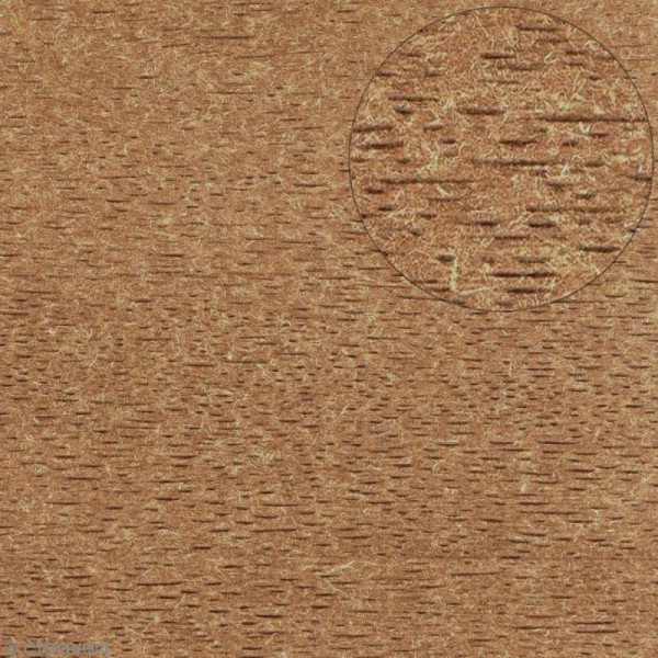 Papier scrapbooking Bazzill - Bois - Clair - 30 x 30 cm - Photo n°1