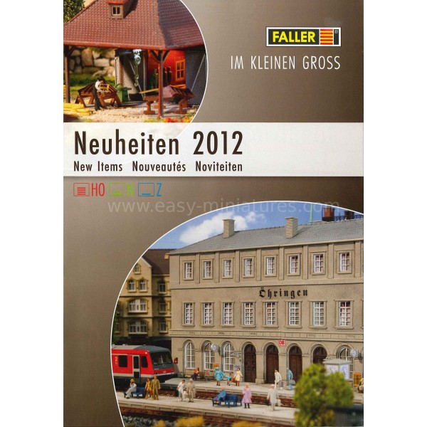 Brochure nouveautés Faller 2012 - Photo n°1