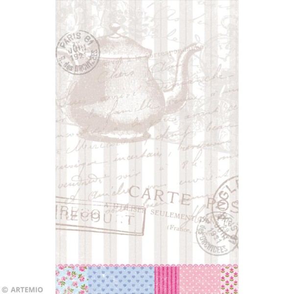 Mini carnet scrapbooking Sweet Artemio - 7 x 11 cm - Photo n°2