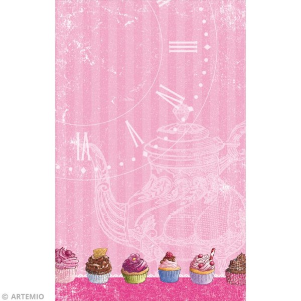 Mini carnet scrapbooking Sweet Artemio - 7 x 11 cm - Photo n°3