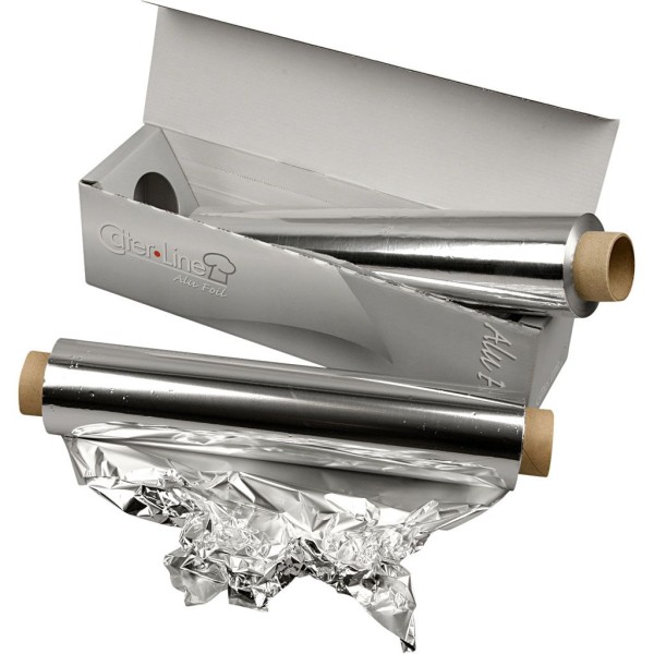 Papier aluminium, l: 44 cm, 150 m - Photo n°1