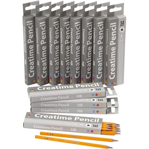 Crayons papier pour enfants - 2 mm de mine - 144 pcs - Photo n°1